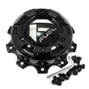 Fuel G-Black Center Cap 6-7/16"OD Dually for DE09 FF09D DE19 FF19D 1004-64GB