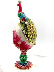 Faberge egg Russian Jewelry box Son Protection Good luck gift for Graduation Man