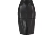 Urban Classics Womens/Ladies Synthetic Leather Pencil Skirt (Black) (4XL)
