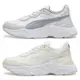 Puma 休閒鞋 女鞋 厚底 避震 Cassia Rose 白灰/米【運動世界】39391205/39391206