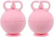 VICASKY 2pcs Face Portable Silicone Cooling Roller for Skin Care Reusable for Facial Massage Puffiness Relief Soothing Sensitivity