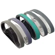 30 Pcs 1/2" x 12" Knife Sharpener Belts for Official Work Sharp Knife & Tool ...