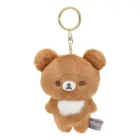 在飛比找momo購物網優惠-【San-X】拉拉熊 懶懶熊 基礎風系列 絨毛娃娃吊飾 蜜茶