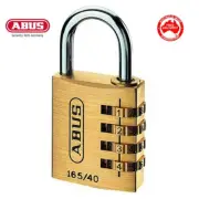 Abus 165/40 Combination Padlock Combo Padlocks (16540C) -FREE POSTAGE