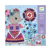 Djeco Lovely Pets Mosaic Kids/Childrens DIY Creative Craft Activity Kit 5y+