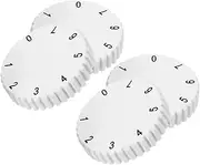 ETHZZLE Fridge Temperature Control Switch 7-position Thermostat Knob Sturdy Plastic Freezer Knob