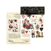 Graphic 45 Curiouser & Curiouser - Rub-on Transfer Set