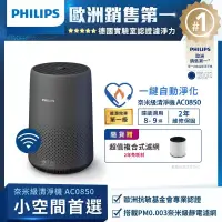 在飛比找博客來優惠-【飛利浦 PHILIPS】奈米級空氣清淨機(AC0850)