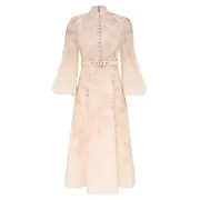 [ZIMMERMANN] Crush Buttoned Midi Dress