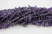Amethyst Purple Nugget Irregular Chips Rough Natural Gemstone Bead Beads PGS54