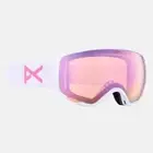 Anon WM1 Goggle + MFI Face Mask in White Perceive Cloudy Pink + Perceive