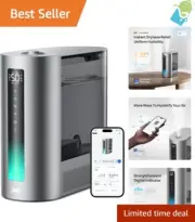 6L Smart Humidifier Large Room Quiet 60Hr Warm Cool Mist Ultrasonic Oil Diffuser