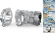 ALLOTTEX Magnetic Dryer Vent Coupling DV180 Airtight Seal Dryer Vent Connector