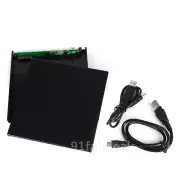 NEW 12.7mm USB 2.0 SATA to SATA External Optical Drive Case CD DVD-ROM Enclosure