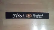 NEW Tito's Vodka Austin TX Rubber Bar Rail Runner Pour Spill Mat