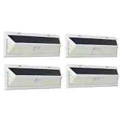 4 PCS 86 LED Solar Lights Outdoor Motion Sensor Security Deck Yard Fence Patio W