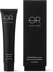 [OCEAN ROAD] Black Hand Cream 2.5 fl oz - Indulge In Silky Smoothness with this Nourishing Formula that Leaves your Hand Soft, Hydrated and Delicately Scented