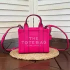 Rare MARC JACOBS The Leather Crossbody Tote Bag Pink New F/S