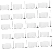 1 Set Candle Making Kit Transparent Candle Holders Wicks Molds for Creative DIY Projects for Family Fun and Present Giving Supply