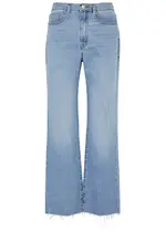 Frame Le Jane Ankle Straight-leg Jeans - Blue - 27 (W27 / UK8-10 / S) 27 (W27 / UK8-10 / S)