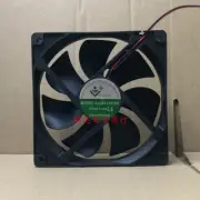 1PCS XJ24S12025H DC24V 0.24A 120*120*25MM 12cm 2-Wire Cooling Fan