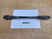 Snap-on Tools DARK TITANIUM 1/2" Drive Hard Grip Locking Flex Ratchet SHXD80BDT