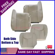 For 2003-2006 Chevy Tahoe GMC Yukon Both Side Bottom & Top Seat Cover Light Tan (for: Chevrolet)