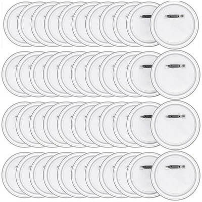 50PCS 2.36Inch Button Maker DIY Button Pins, Acrylic Button Badge Clear3705