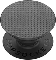 POPSOCKETS Pop Grip Holder for Phone & Tablet (Genuine) - Knurled Texture Black