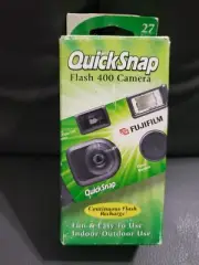 Fujifilm Fuji Quicksnap 400 Single Use Disposable 35mm Camera Flash Exp 06/2008