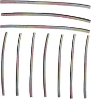 GLEAVI 10pcs Car Vent Decorative Trim Strip Shaped Clip for Air Conditioner Outlet Electroplated Material Easy Installation Vibrant Color Design for Stylish Interior