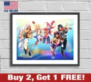 Chrono Cross Poster 18" x 24" Print Anime 90s Wall Art Retro Decor 2