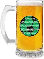 Record-Breaking Football Frosted Beer Mug - Real Madrid