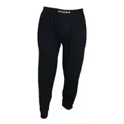 CCM Hockey Senior/Adult Non-Compression Loose Fit Base Layer Pant(PNC3BA) -Black