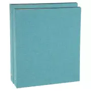 3 Ring Binder, 2 Pcs A5 Size Flexible Round Binder, Sky Blue