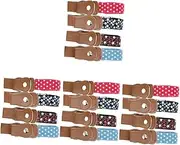 [OATIPHO] 4sets Boys Girls Stretchy Belts Elastic Waist Belts for Children Multi- Options Comfortable Fit Long-lasting 4pcs*4