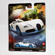 Hot Wheels 2024 Premium Car Culture Hammer Drop Bugatti Veyron White #1