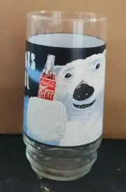 Vintage Coca-Cola Glasses Bear Set Of 8
