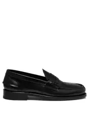 [Saxone Of Scotland] Saxone Of Scotland-Arran Loafers & Slippers Nero-Uomo 7.5 Black