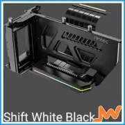 Antec Adjustable Vertical GPU Bracket/PCIE 4.0 Riser Cable - Black