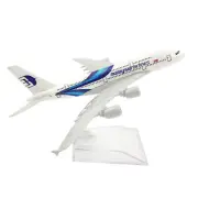 1:400 Scale Malaysia Airlines A380 Model Plane 16cm Alloy Diecast Airplane Model