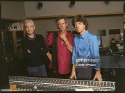 Charlie Watts Keith Richards and Mick Jagger The Rollng Stones The- Old Photo 2