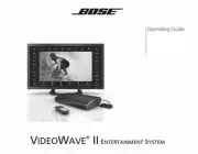 Bose VideoWave II Entertainment System Owners Manual User Guide Instructions