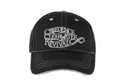 Creedence Clearwater Revival Unisex Adult Logo Baseball Cap (Black) (One Size)