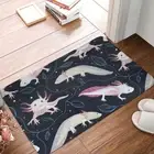 Axolotl Lover Bedroom Mat Cute Pattern Doormat Kitchen Carpet Balcony Rug Home
