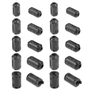 Ferrite Core Ring Clip-On RFI EMI Noise Suppression Filters Cable Clips