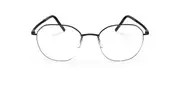 Silhouette Dynamic Dawn 5585/75 9040 Men's Glasses Black Size 49 - Private Health Rebate - Blue Light Block Available