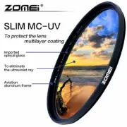 Zomei 62mm Slim Multi Coated MC UV Filter for Camera Lens Protector