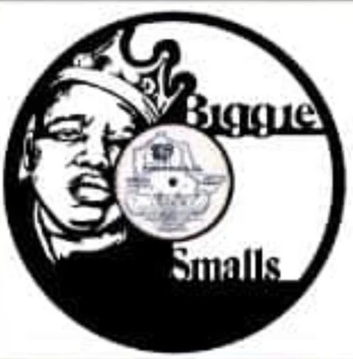 Biggie Smalls Vinyl Record Art - Laser Cut Vinyl