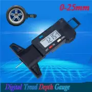 0-25mm Car Wheel Tyre Tread Depth Gauge Digital Meter Measurer Depth Gauge Tool
